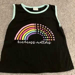 Tank Top with Rainbow Design 🌈